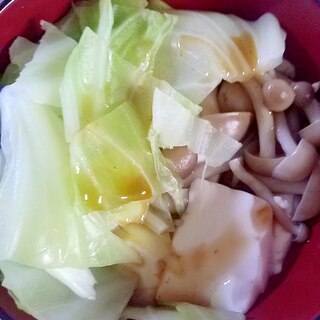 キャベツ☆しめじ☆湯豆腐